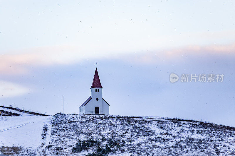 Vík i Myrdal Church Iceland